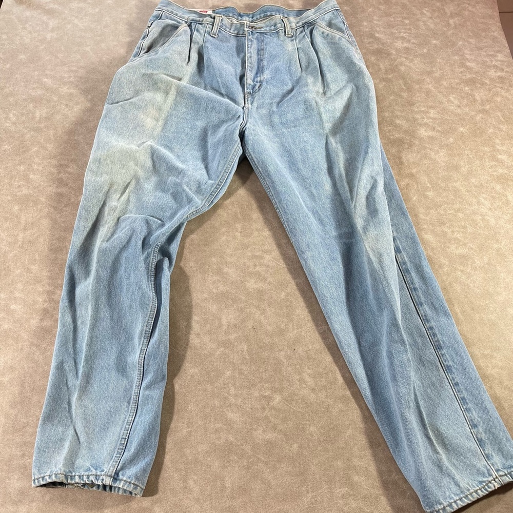 Levi’s 501 Made in USA Vintage Light Wash Jeans 40x44